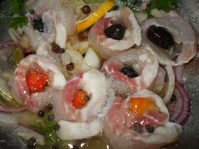 Sushi din file de pangasius