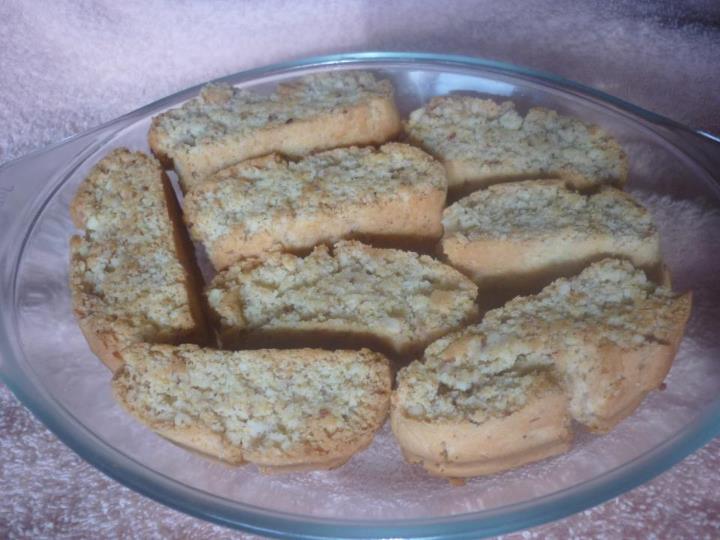 Cantuccini - biscuiti italienesti cu migdale (Toscana)