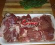 Gulas de porc cu mazare.-3