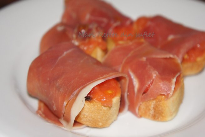 Aperitiv cu jamon (jambon)