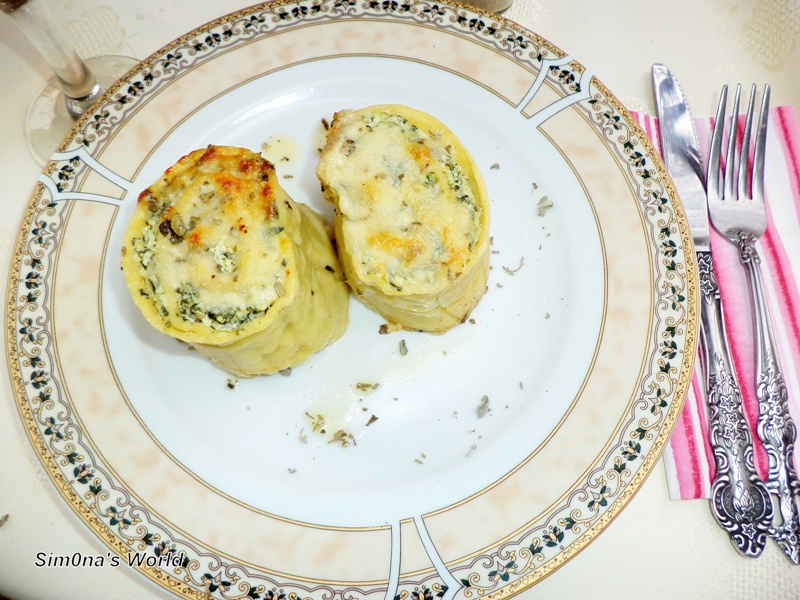 Rotolo di ricotta e spinaci