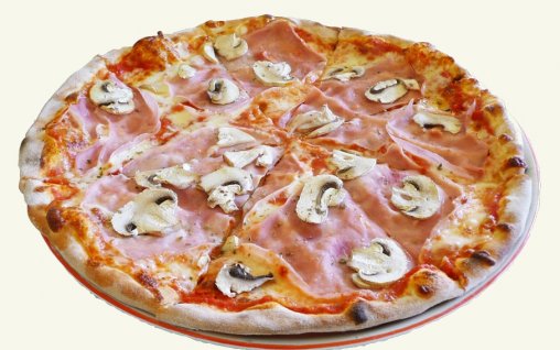 Pizza Prosciutto e Funghi si beneficiile ciupercilor din compozitia sa