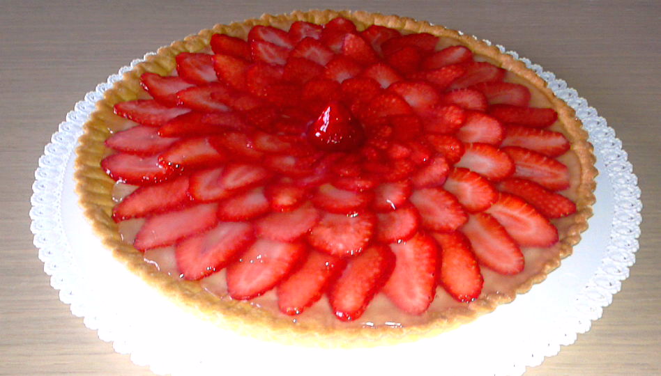 Tarta cu capsuni