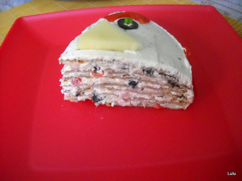 Tort de clatite sarate