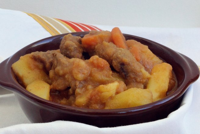 Tocanita de cartofi cu carne de vita