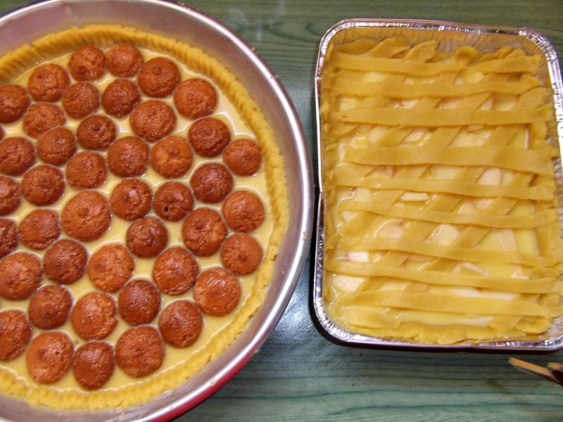 Tarta cu crema si amaretti