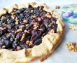 Tarta rustica cu prune si nuci-5