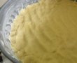 Tort cu crema de vin alb si mere caramelizate-2