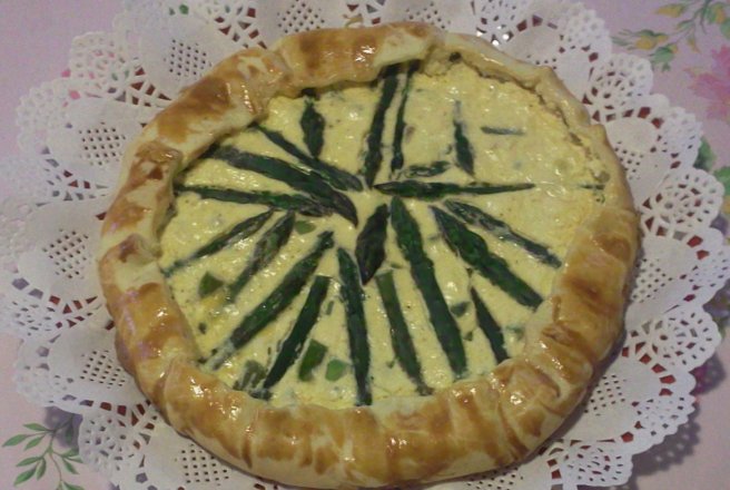 Tarta cu sparanghel