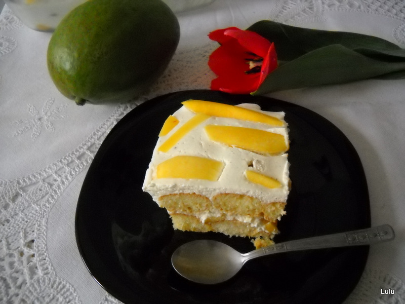 Tiramisu reţetă cu mango