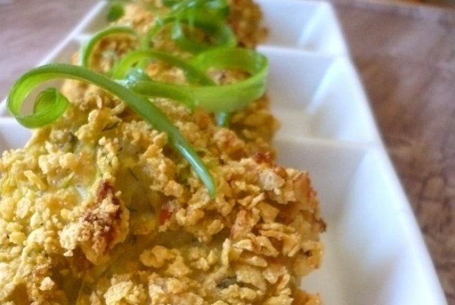 Zucchini cheese balls