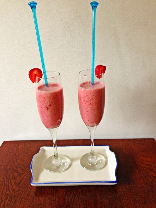 Smoothie de capsuni