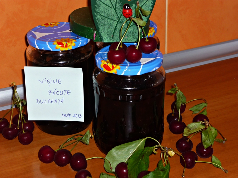 Visine facute dulceata