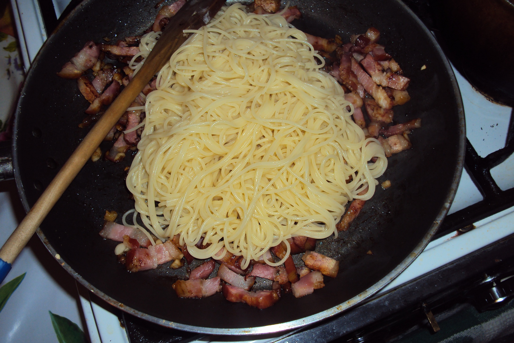 Spaghette carbonara