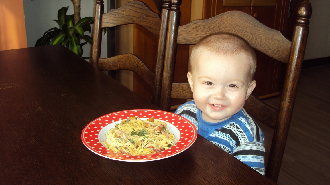 Spaghette carbonara