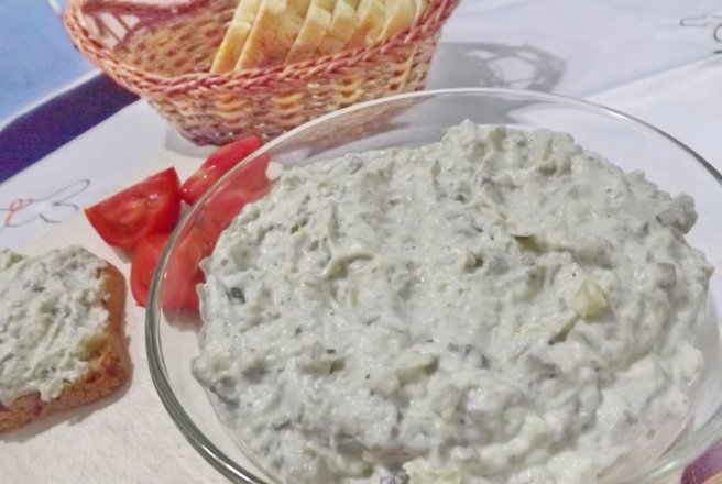 Salata de vinete cu ciuperci si ardei copti in vasul Zepter