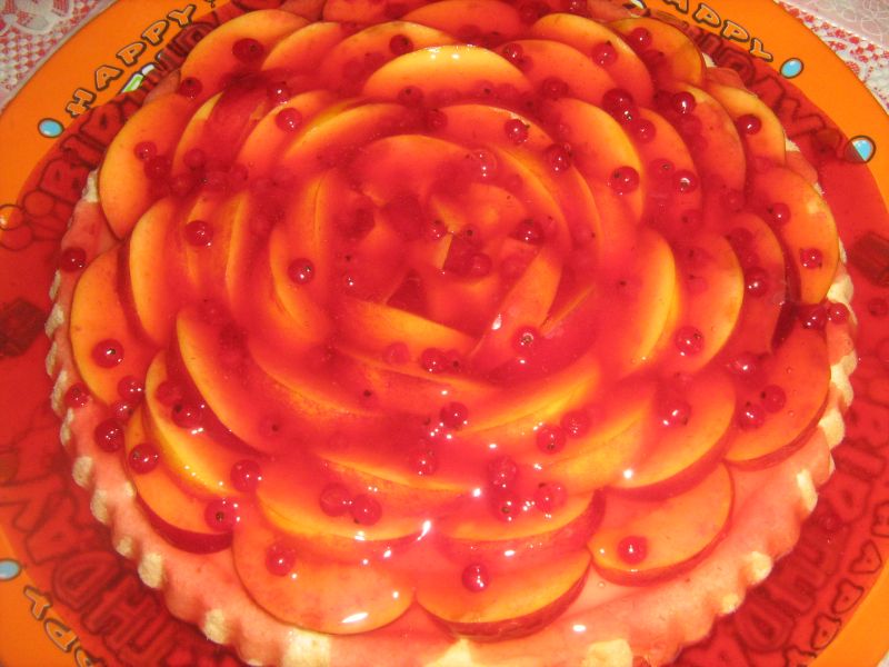 Tarta de fructe cu gelatina