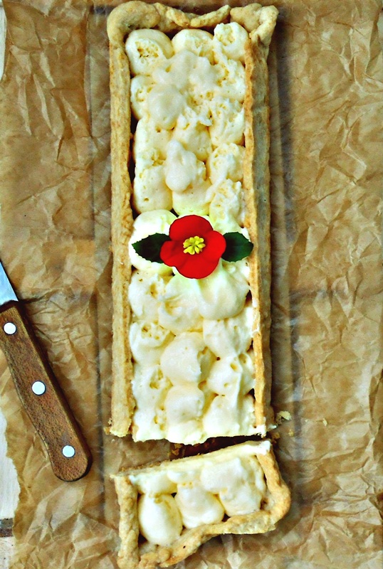 Tarta cu crema de vanilie