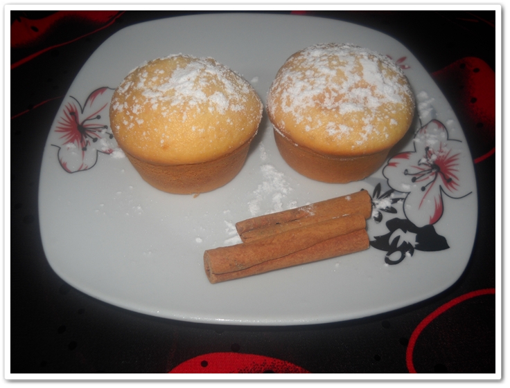 Muffins cu portocale