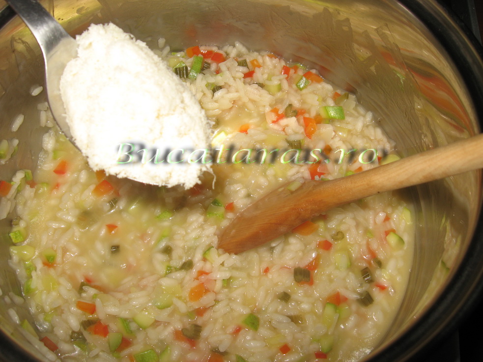 Risotto cu legume si rasol de curcan