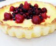 Tarta de vanilie si fructe de padure-4