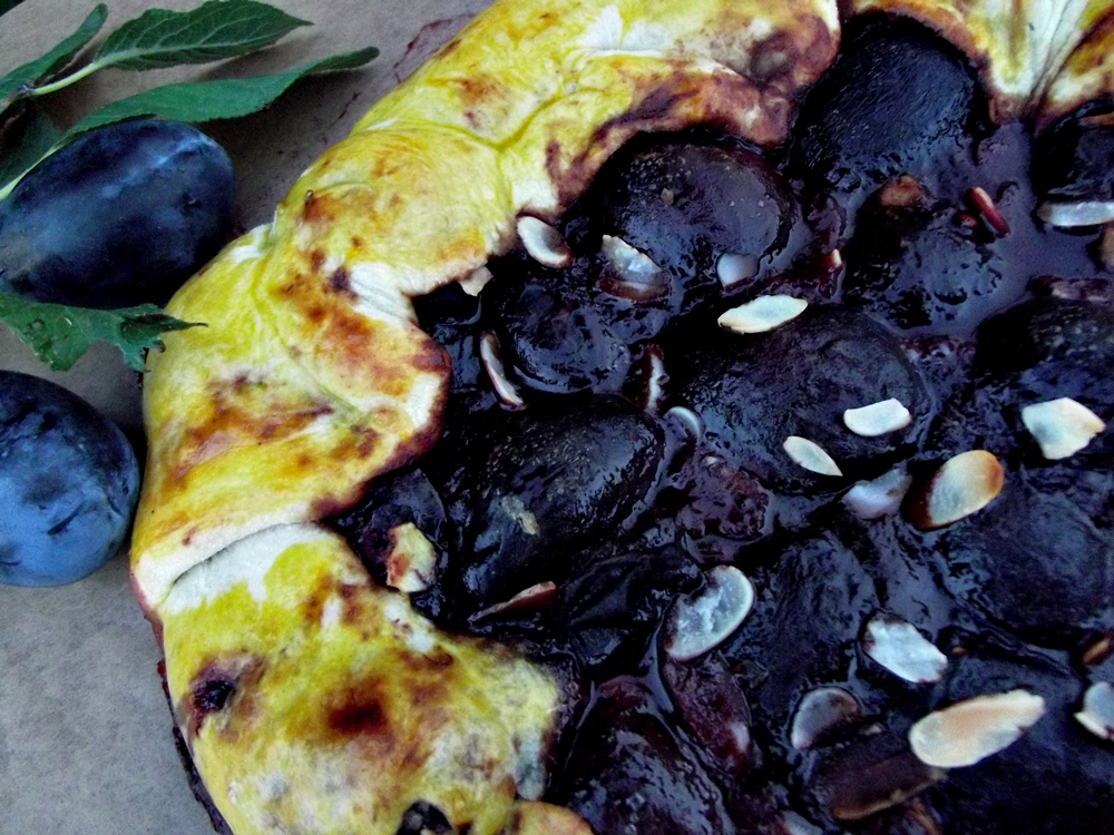 Tarta rustica cu prune