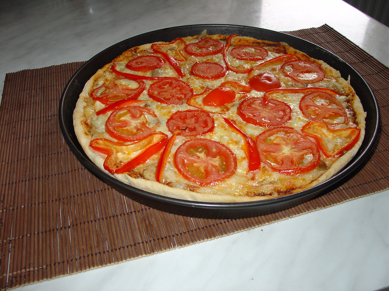 Pizza simpla de casa