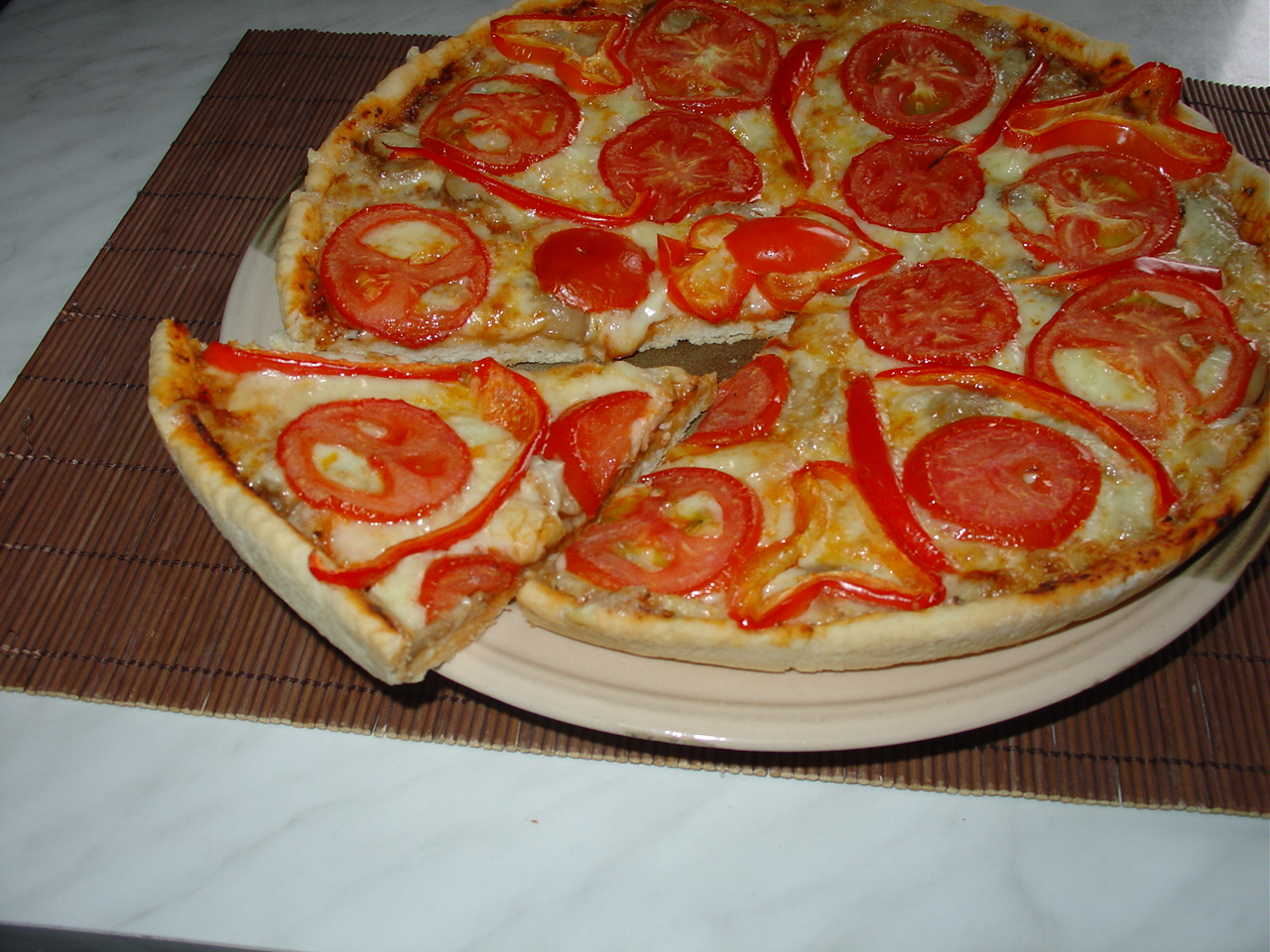 Pizza simpla de casa