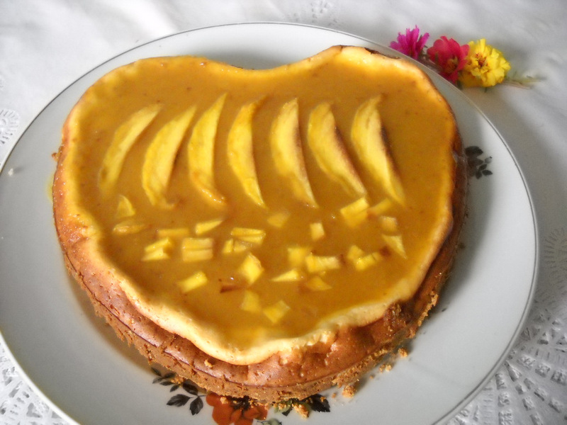 Chesecake cu mango