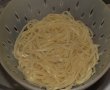 Linguine cu sunca,usturoi si parmezan-4