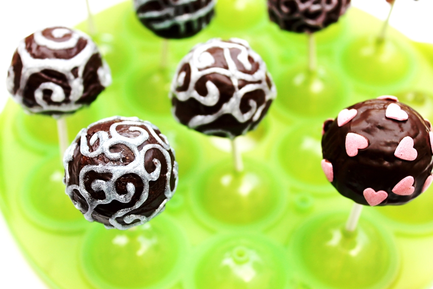 Cake pops cu ciocolata