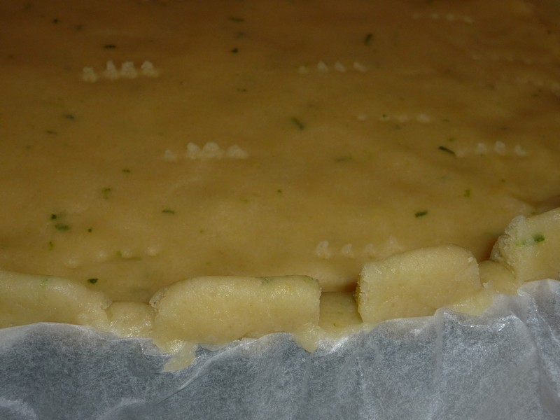 Tarta cu crema de lime si lamaie