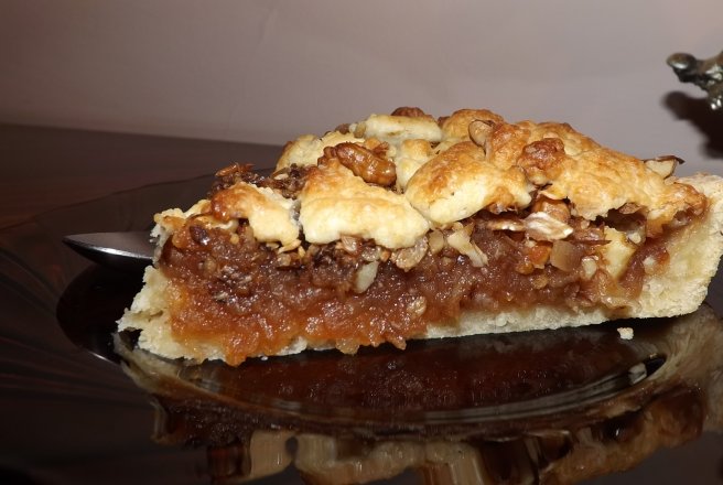 Tarta crumble cu mere si gutui