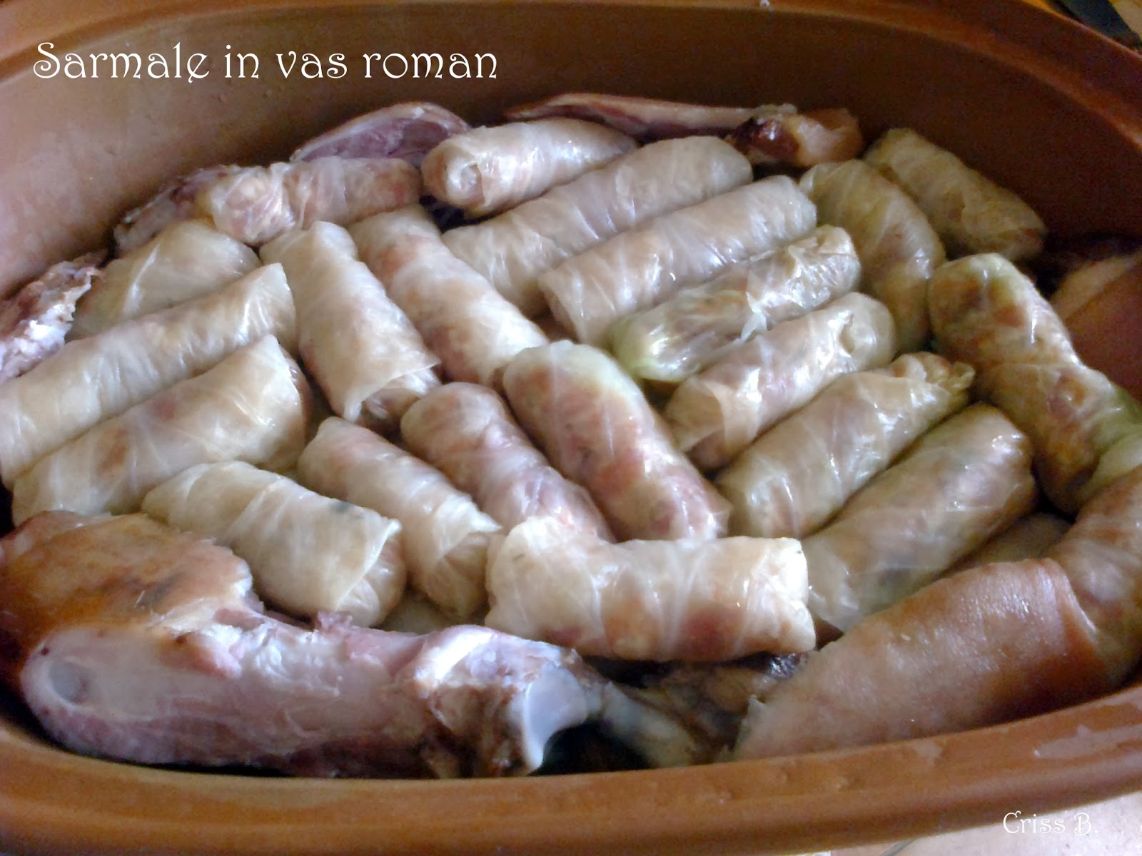 Sarmale in vas roman