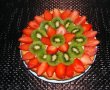 Tarta cu crema de vanilie si fructe-6