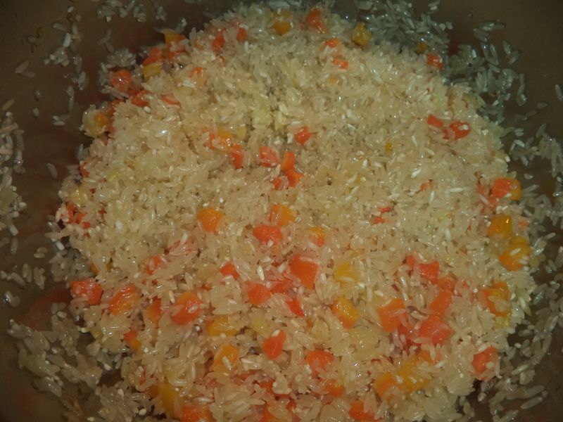 Pilaf de orez (de post)