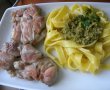 Tagliatelle cu sos pesto si pulpa de pui-2