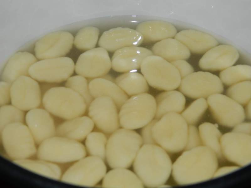 Gnocchi cu leurda