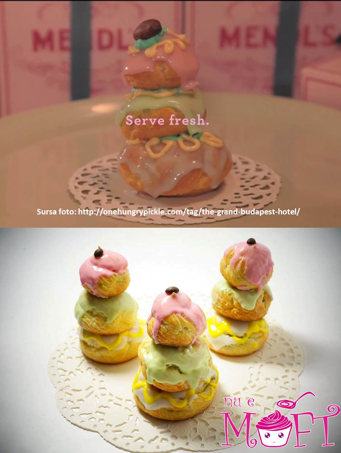 “Courtesan au Chocolat”, desertul din filmul “The Grand Budapest Hotel”