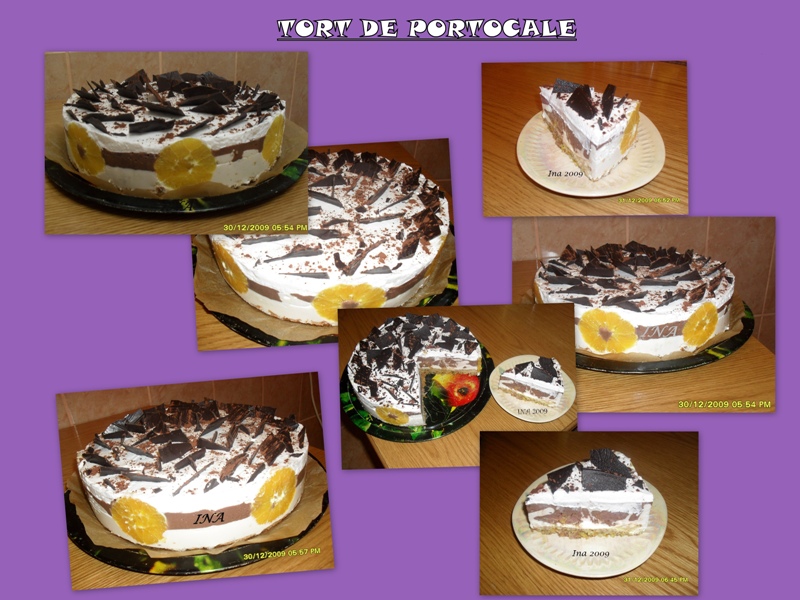 Tort de portocale