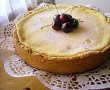 Tarta cu cirese si crema de branza-1