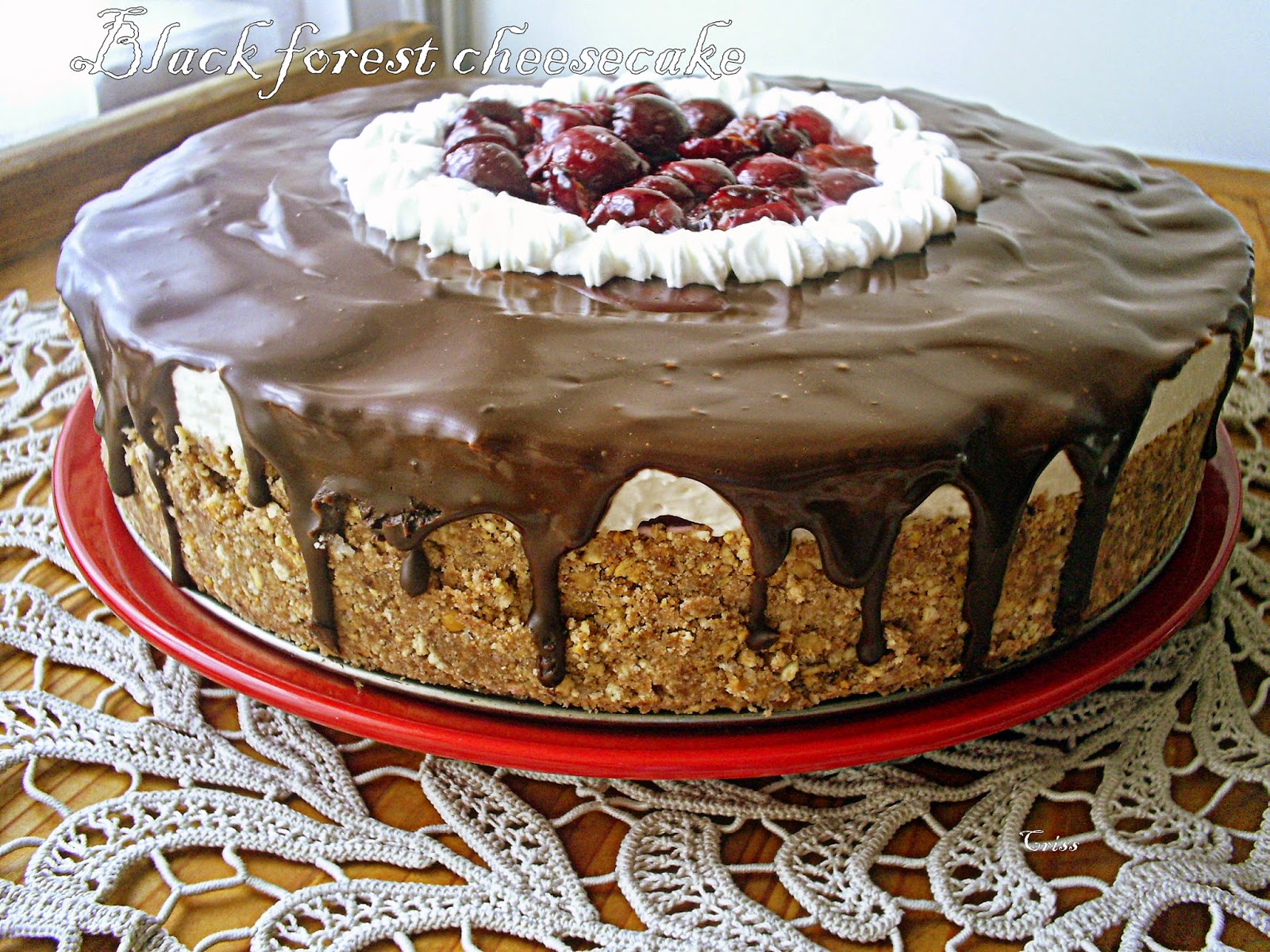 Black Forest Cheesecake