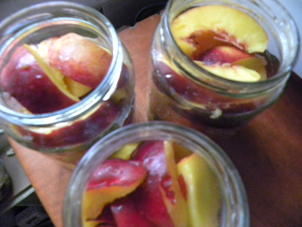 Compot de nectarine