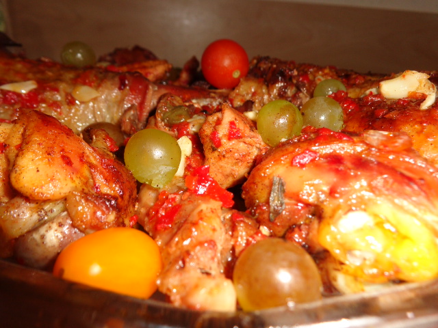 Friptura mixta de curcan si pui