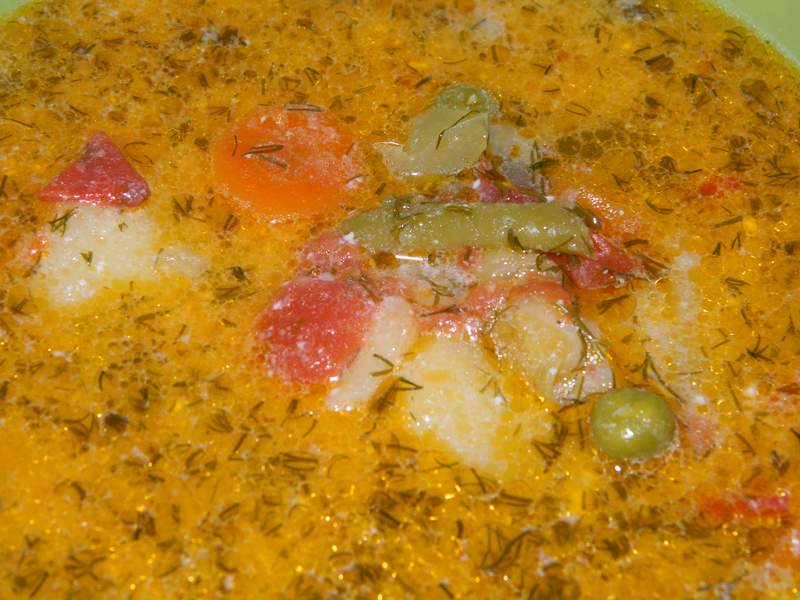 Ciorba de legume a la grec