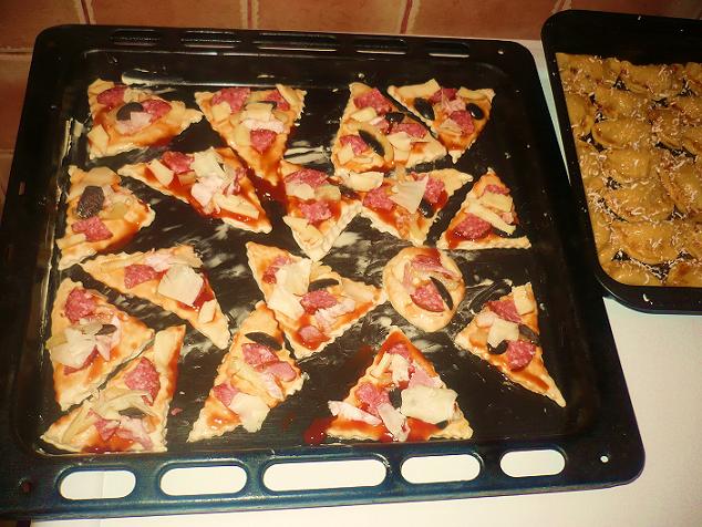 Mini-Pizza triunghiuri