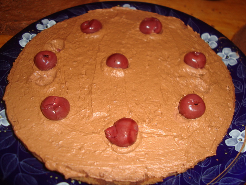 Tort cu mousse de ciocolata