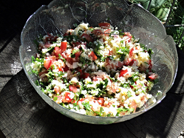 Salata cu cuscus