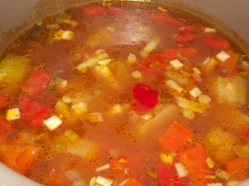 Ciorba de legume , la multicooker ( de post )