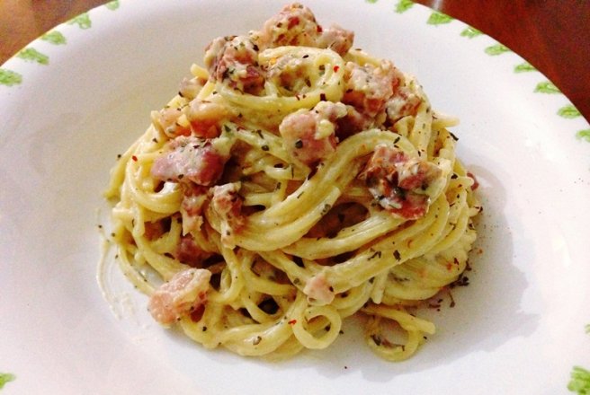 Spaghete carbonara, reţetă delicioasa